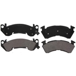Order Front Semi Metallic Pads by WAGNER - ZX614 For Your Vehicle