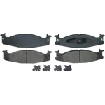 Order Front Semi Metallic Pads by WAGNER - ZX632 For Your Vehicle