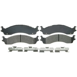Order WAGNER - ZX655 - Front Semi Metallic Pads For Your Vehicle