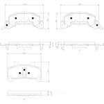 Order WORLDPARTS SYNERGY - WSD289M - Front Semi Metallic Pads For Your Vehicle