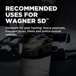 Order WAGNER - SX1709 - SevereDuty Disc Brake Pad Set For Your Vehicle