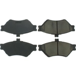Order Front Severe Duty Semi Metallic Premium Pad by CENTRIC PARTS - 106.06780 For Your Vehicle