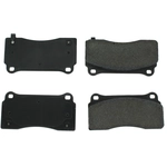 Order Front Severe Duty Semi Metallic Premium Pad by CENTRIC PARTS - 106.09680 For Your Vehicle