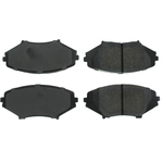 Order Front Severe Duty Semi Metallic Premium Pad by CENTRIC PARTS - 106.10090 For Your Vehicle