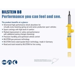 Order Front Shock Absorber by BILSTEIN - 24-102599 For Your Vehicle