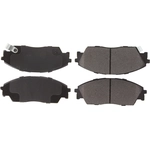 Order Front Super Premium Ceramic Pads by CENTRIC PARTS - 105.03730 For Your Vehicle