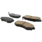 Order Front Super Premium Ceramic Pads by CENTRIC PARTS - 105.07002 For Your Vehicle