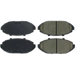 Order Front Super Premium Ceramic Pads by CENTRIC PARTS - 105.07480 For Your Vehicle