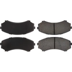Order Front Super Premium Ceramic Pads by CENTRIC PARTS - 105.08670 For Your Vehicle