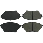 Order Front Super Premium Ceramic Pads by CENTRIC PARTS - 105.08900 For Your Vehicle