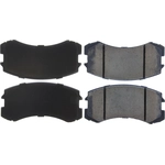 Order Front Super Premium Ceramic Pads by CENTRIC PARTS - 105.09040 For Your Vehicle