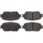 Order Front Super Premium Ceramic Pads by CENTRIC PARTS - 105.09081 For Your Vehicle