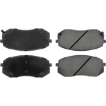 Order Front Super Premium Ceramic Pads by CENTRIC PARTS - 105.12950 For Your Vehicle