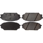 Order Front Super Premium Ceramic Pads by CENTRIC PARTS - 105.13010 For Your Vehicle