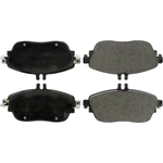 Order CENTRIC PARTS - 105.16940 - Plaquettes avant en céramique de qualité supérieur  For Your Vehicle