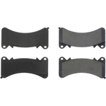 Order Front Super Premium Ceramic Pads by CENTRIC PARTS - 105.19100 For Your Vehicle
