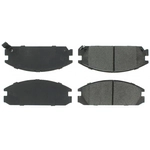 Order Front Super Premium Semi Metallic Pads by CENTRIC PARTS - 104.03340 For Your Vehicle