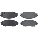Order Front Super Premium Semi Metallic Pads by CENTRIC PARTS - 104.03730 For Your Vehicle