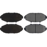 Order Front Super Premium Semi Metallic Pads by CENTRIC PARTS - 104.07480 For Your Vehicle
