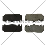 Order Front Super Premium Semi Metallic Pads by CENTRIC PARTS - 104.16480 For Your Vehicle