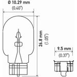 Order Front Turn Signal by HELLA - 2825SB For Your Vehicle