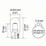 Order Front Turn Signal by HELLA - 7440NA For Your Vehicle