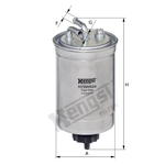 Order HENGST FILTER - H70WK04 - In-Line Fuel Filter For Your Vehicle