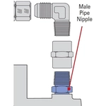 Order Fuel Hose Fitting by RUSSELL - 661500 For Your Vehicle
