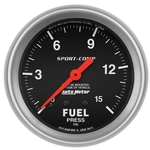 Order Fuel Pressure Gauge by AUTO METER - 3411 For Your Vehicle