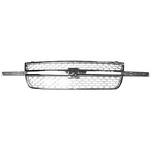Order Grille Assembly by SHERMAN PARTS - 901-99-14 For Your Vehicle