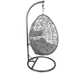 Order Hanging Egg Chair With Pale Grey Cushion by WILLION - JYF13103-GREY For Your Vehicle