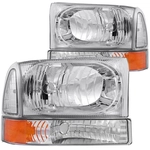Order Headlight Set by ANZO USA - 111081 For Your Vehicle