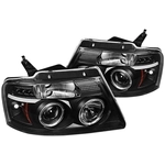 Order SPYDER - 5010209 - LED DRL Bar Halo Projector Headlights For Your Vehicle