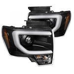 Order SPYDER - 5077592 - LED DRL Bar Projector Headlights For Your Vehicle