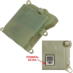 Order Heater Blend Door Or Water Shutoff Actuator by GLOBAL PARTS DISTRIBUTORS - 1711901 For Your Vehicle