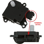 Order Heater Blend Door Or Water Shutoff Actuator by GLOBAL PARTS DISTRIBUTORS - 1712291 For Your Vehicle