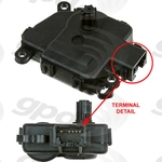 Order Heater Blend Door Or Water Shutoff Actuator by GLOBAL PARTS DISTRIBUTORS - 1712302 For Your Vehicle