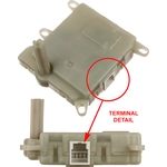 Order Heater Blend Door Or Water Shutoff Actuator by GLOBAL PARTS DISTRIBUTORS - 1712306 For Your Vehicle