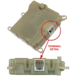 Order GLOBAL PARTS DISTRIBUTORS - 1712308 - HVAC Heater Blend Door Actuator For Your Vehicle