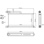 Order Radiateur de chauffage by NISSENS - 70233 For Your Vehicle