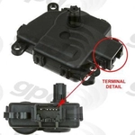 Order Heating Ventilation & Air Conditioning Mode Door Actuator by GLOBAL PARTS DISTRIBUTORS - 1712294 For Your Vehicle