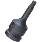 Order GENIUS - 466006 - 1/2″ Dr. 3/16″ Hex Head Driver Bit Socket (Pack of 10) For Your Vehicle