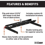 Order Hitch Installation Kit by CURT MANUFACTURING - 60734 For Your Vehicle