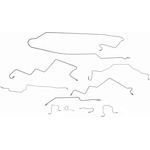 Order DORMAN - 919-206 - Stainless Steel Preformed Brake Line Kit For Your Vehicle