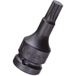 Order GENIUS - 4476T14 - 1/2″ Dr. M14 Triple Square Head Driver 76mmL (Pack of 10) For Your Vehicle