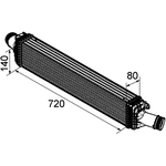 Order MAHLE ORIGINAL - CI169-000P - Charge Air Cooler (Air Supply) For Your Vehicle