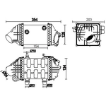 Order MAHLE ORIGINAL - CI225-000P - Charge Air Cooler (Air Supply) For Your Vehicle