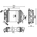 Order MAHLE ORIGINAL - CI547-000P - Charge Air Cooler (Air Supply) For Your Vehicle