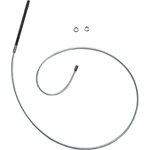 Order Intermediate Brake Cable by WORLDPARTS - 166381 For Your Vehicle