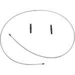 Order Intermediate Brake Cable by WORLDPARTS - 1741019 For Your Vehicle